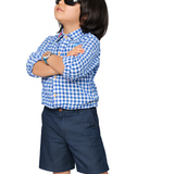 The Mini Gentleman Check Shirt